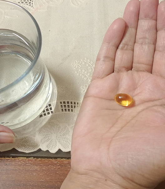 vit d taking pill