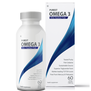 Purest Omega 3 Wild Caught Alaskan Fish 60's