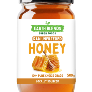 Earthblends Raw Unfiltered Honey 500g