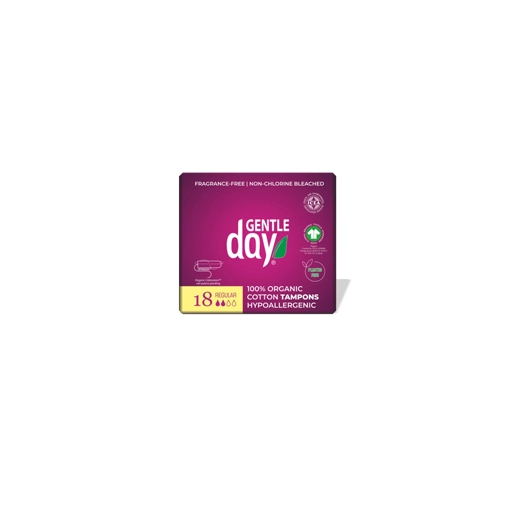 Organic Cotton Tampons Regular 18's