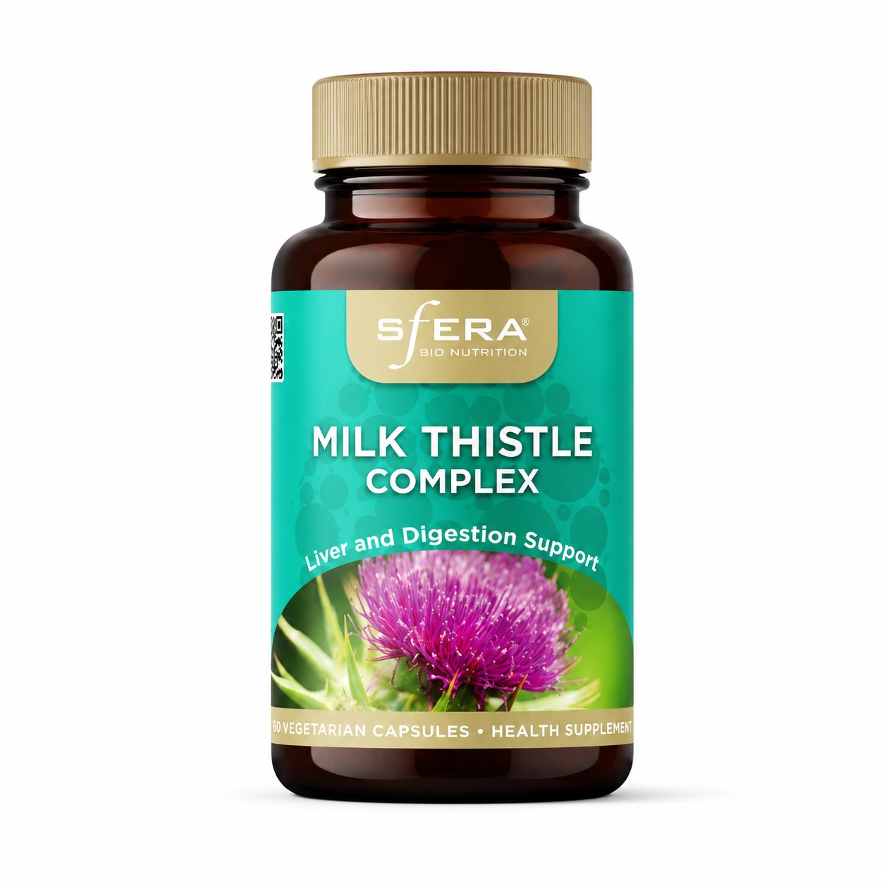 Sfera Milk Thistle Complex liver and digestive support supplement available from Oh My Health Online Store