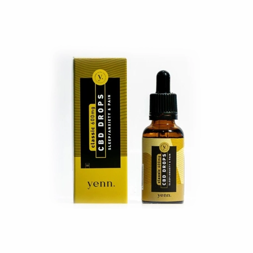 Yenn CBD Classic Drops 600mg 30ml