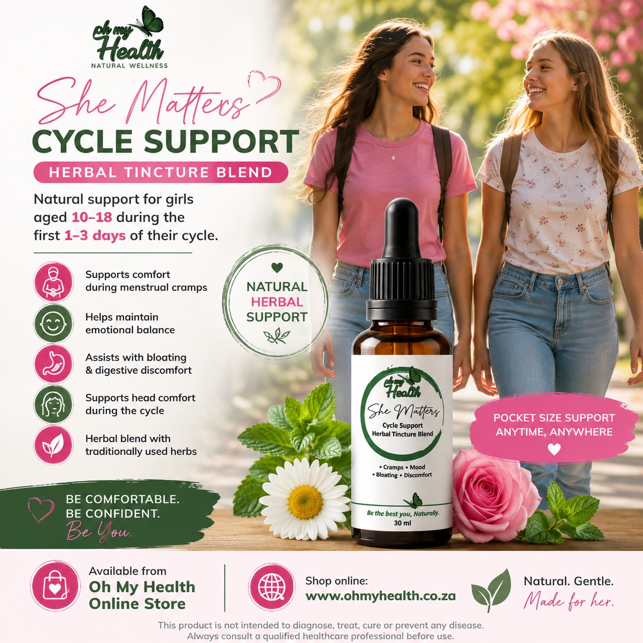 Oh My Health She Matters Cycle Support 30ml - Image 2