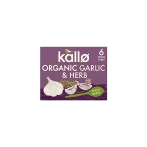 Kallo Organic Garlic & Herbs Stock Cubes 66g