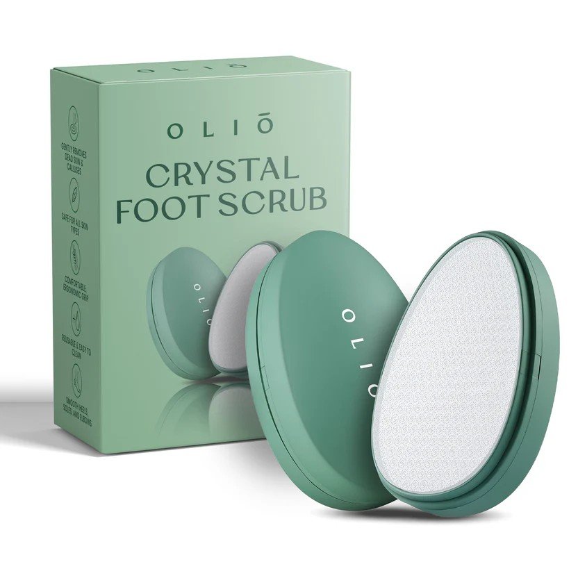 Crystal Foot Scrub nano glass exfoliator for smooth feet – Oh My Health Online Store