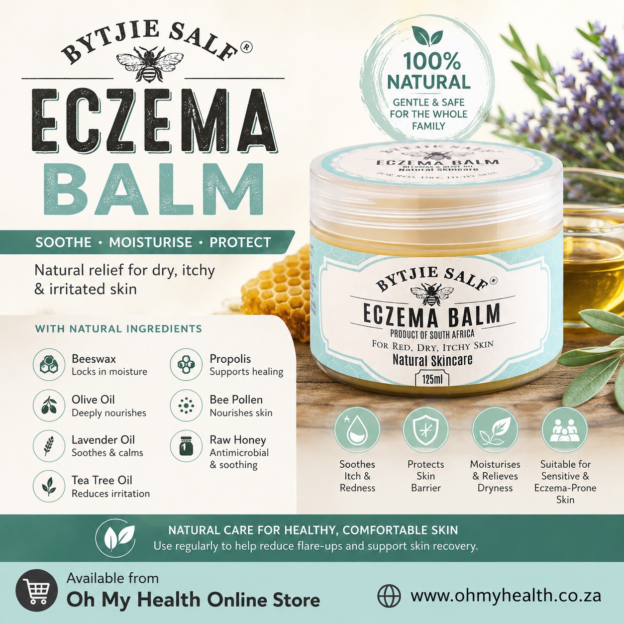 Bytjie Eczema Balm 125ml - Image 2