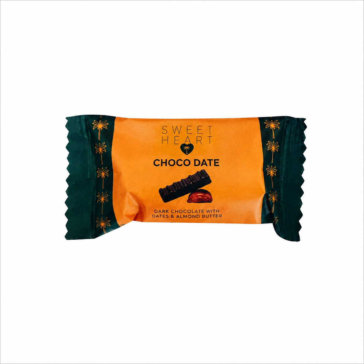 Sweet Heart Choco Date Heavenly Bar with dark chocolate dates and almond butter – Oh My Health Online Store
