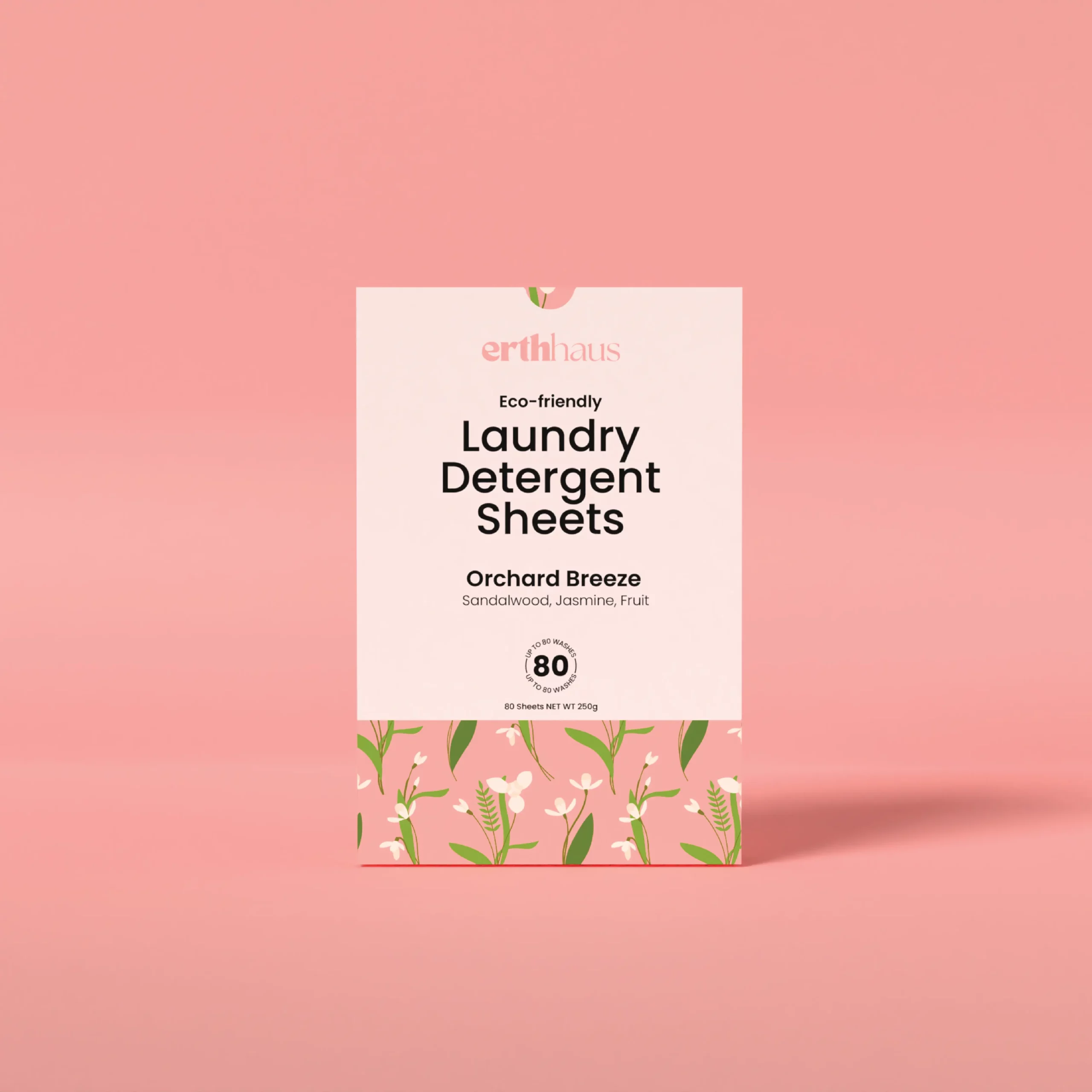 Erthhaus Laundry Detergent Sheets Orchard Breeze eco-friendly laundry cleaning – Oh My Health Online Store
