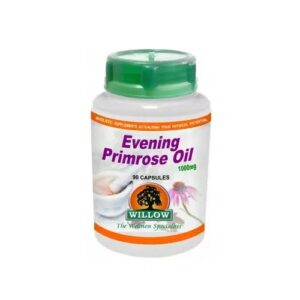 Willow Wellness Evening Primrose Oil 1000mg hormonal and skin support – Oh My Health Online Store