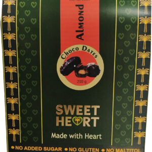 Sweet Heart Choco Dates filled with almond butter and sugar-free dark chocolate – Oh My Health Online Store