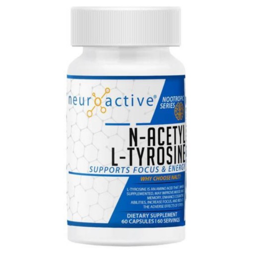 Neuro Active N-Acetyl L-Tyrosine supplement for focus, memory and cognitive support