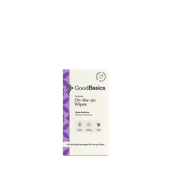 GoodBasics On-the-Go Surface Cleaner Wipes – Available from Oh My Health Online Store