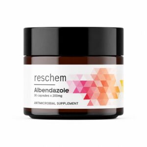 Albendazole Capsules broad-spectrum antiparasitic support available from Oh My Health Online Store