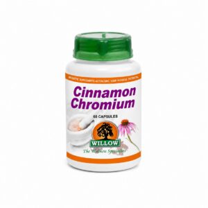 Willow Wellness Cinnamon-Chromium 60 Capsules