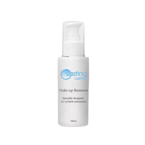 Lasting Lashes Eye Makeup Remover 100ml for gentle cleansing and lash extension aftercare from Oh My Health Online Store