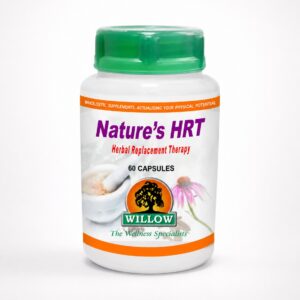 Willow Wellness Nature's HRT 60 capsule botanical supplement for women's wellness from Oh My Health Online Store