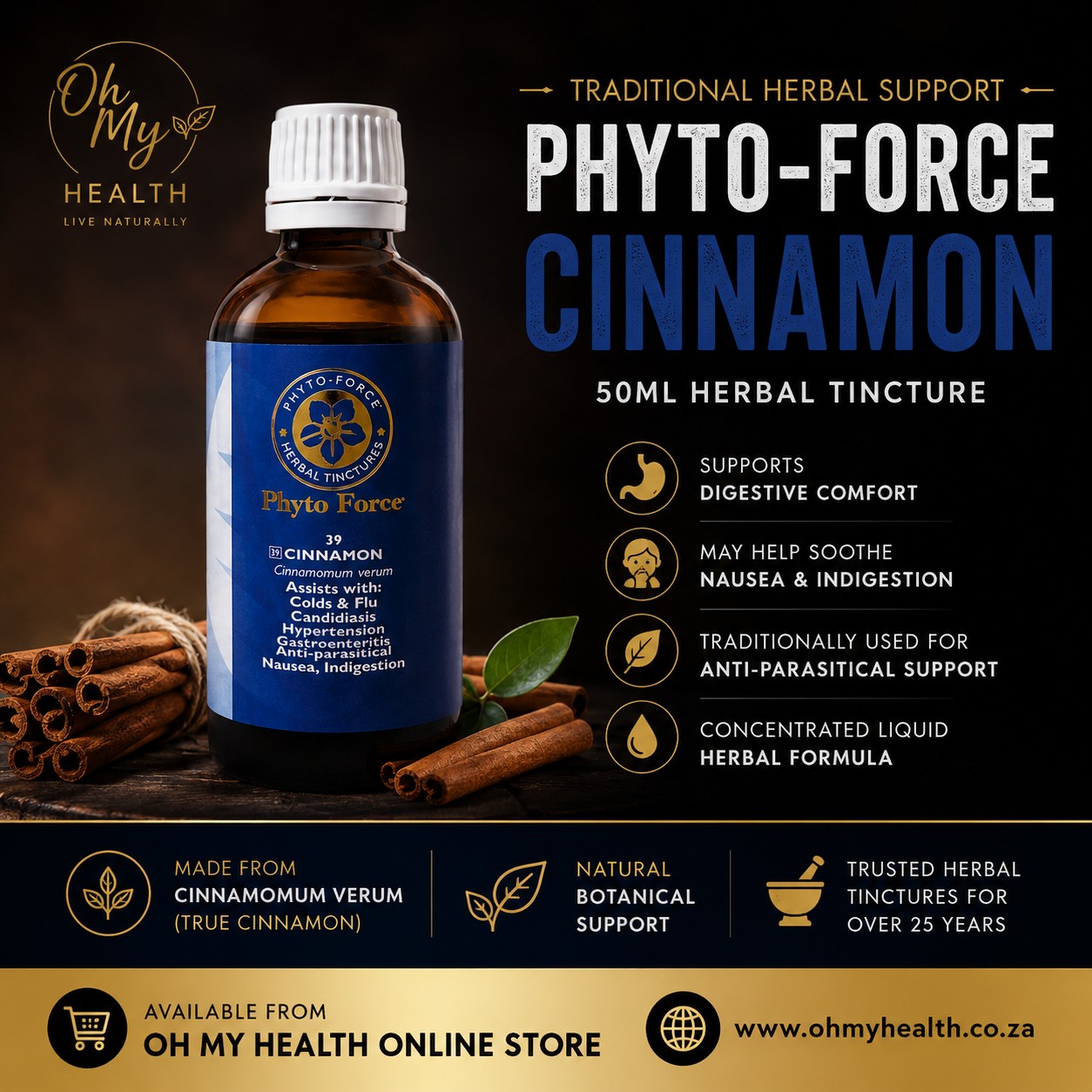 Phyto-Force Cinnamon 50ml - Image 2