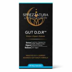 Sprezzatura Gut D.D.R digestive and gut health support supplement from Oh My Health Online Store