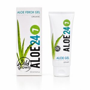 Wild Grown Aloe 24 Gel for soothing and hydrating skin from Oh My Health Online Store