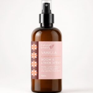 Naturals Beauty Vanilla Room Spray for a warm and comforting home atmosphere