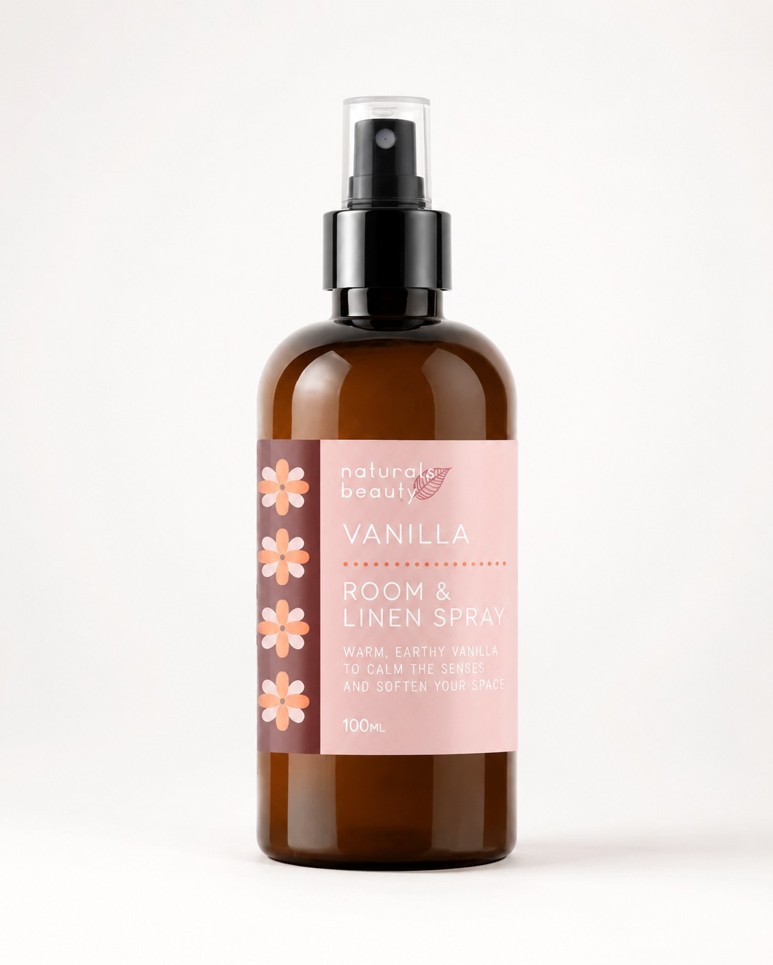 Naturals Beauty Vanilla Room Spray for a warm and comforting home atmosphere