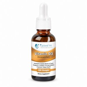 Optwel Vitamin D3 Oil Drops 4000 IU