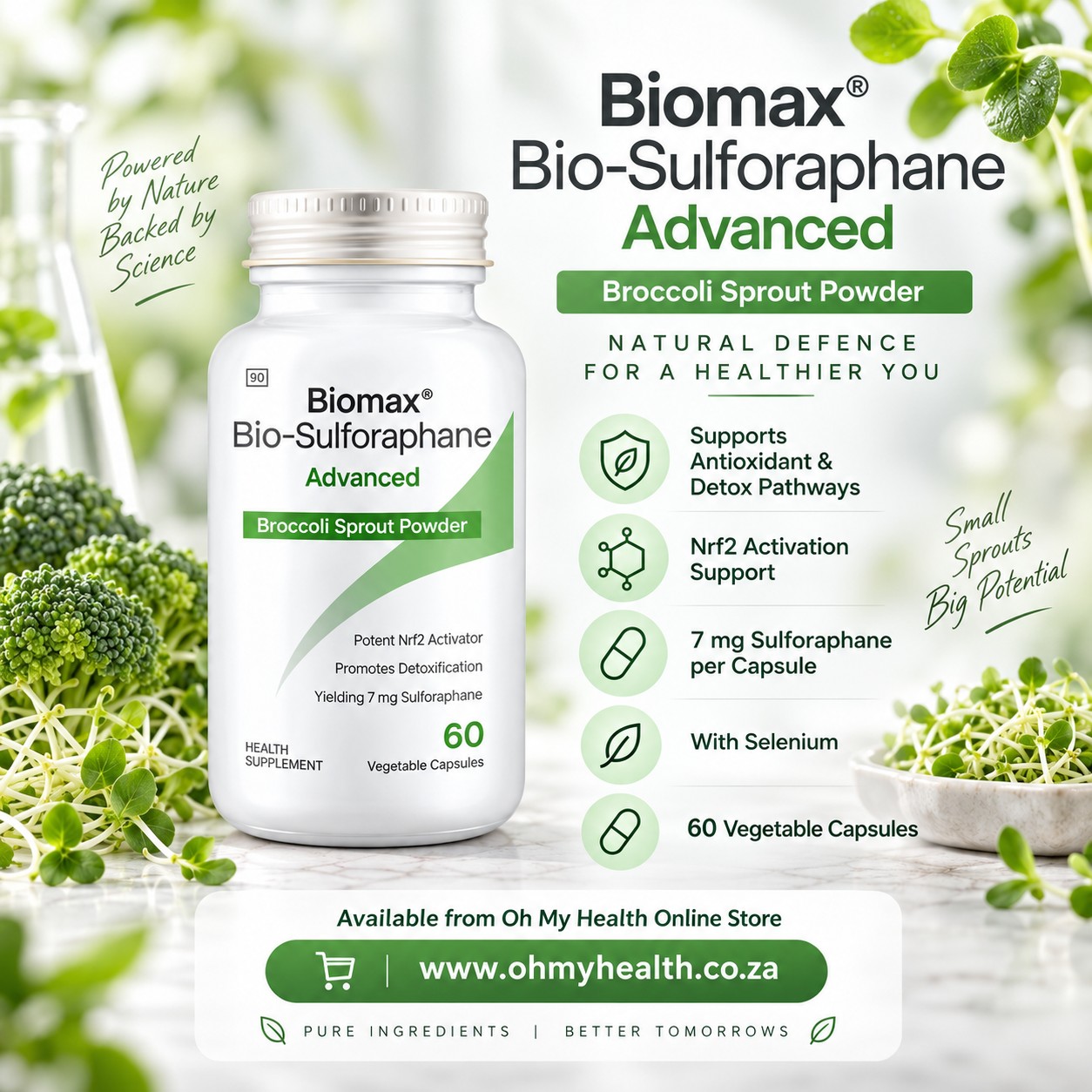 Biomax Bio-Sulforaphane Advanced 60's - Image 2