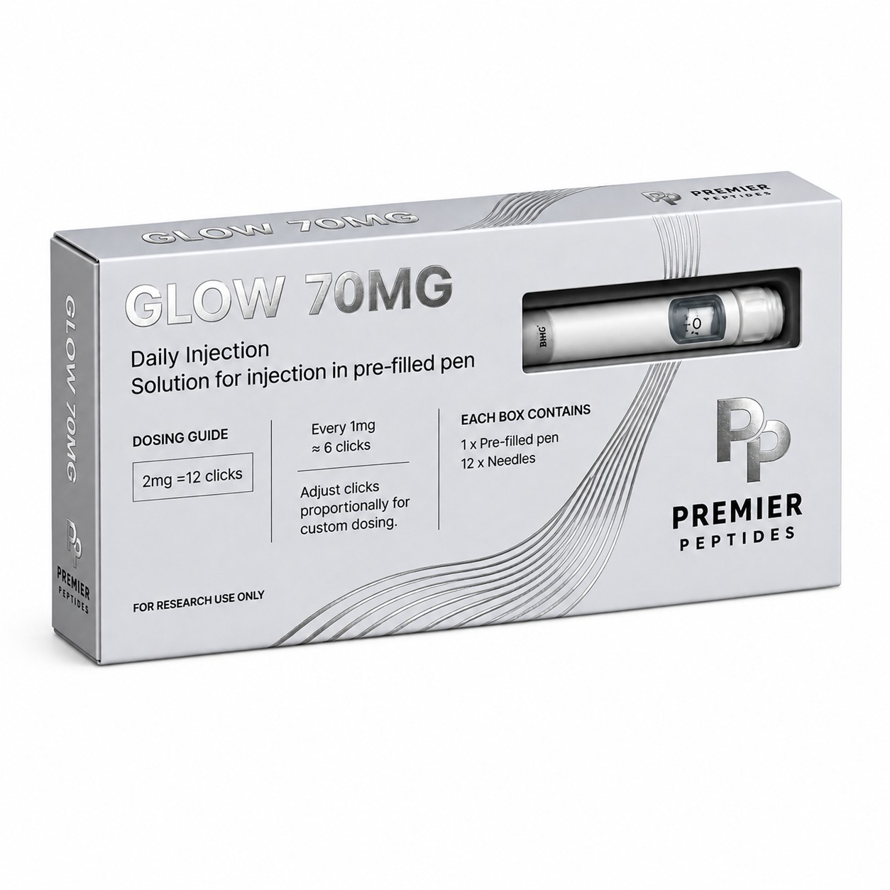 GLOW Peptide Pen 70mg