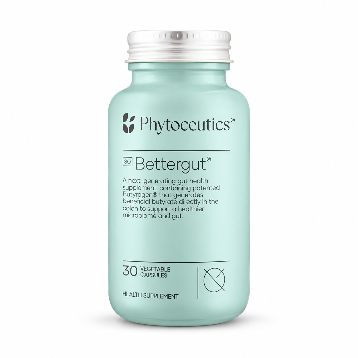 PHYTOCEUTICS Bettergut gut support 30 capsules