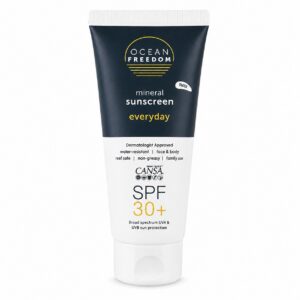 Ocean Freedom Everyday Tinted Mineral Sunscreen SPF30+ for broad-spectrum protection – Oh My Health Online Store