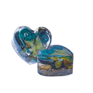 Bio-Sil Orgonite Heart EMF Harmoniser