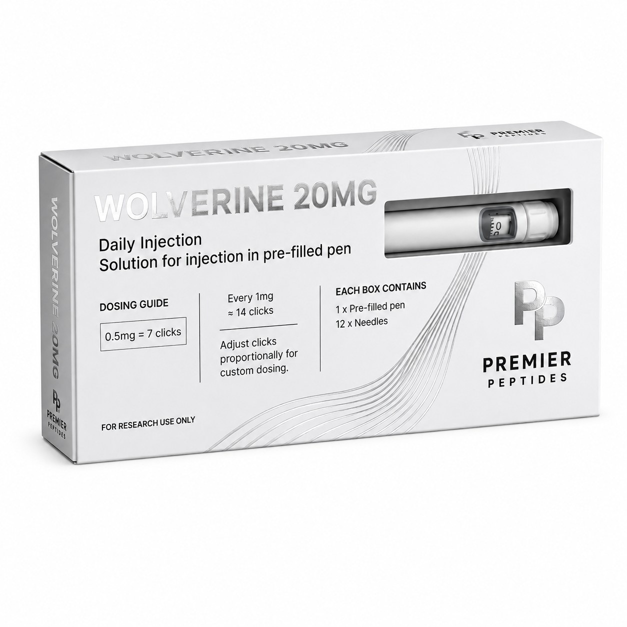 Wolverine Peptide Pen 20mg