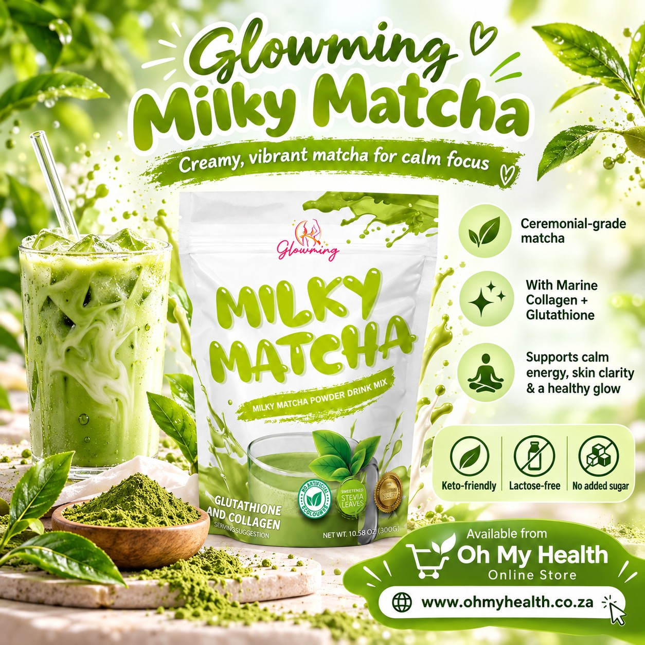 Glowming Milky Matcha 10'S - Image 2