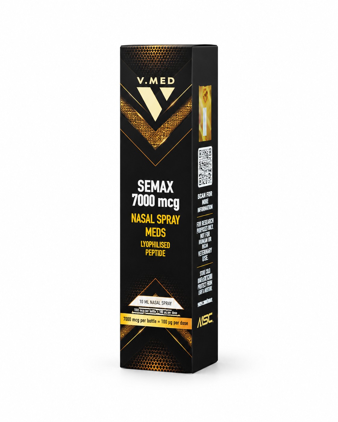 V.Med Semax 7000 nasal spray 10ml peptide product
